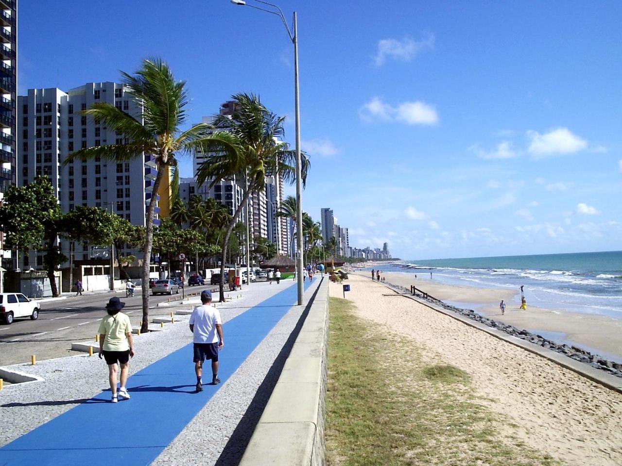 ז'אבואטו דוס גוארראפס Golden Beach Flat Na Praia Piedade מראה חיצוני תמונה
